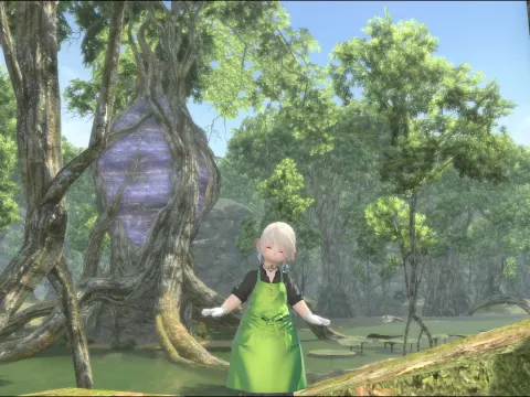 ダワトリ溺没神殿の作例SS