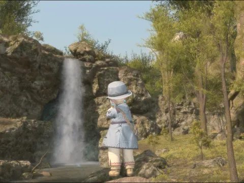 虹架けの滝の作例SS