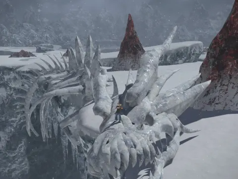 ドラゴンの骨🐉🦴の作例SS：ドラゴンの骨